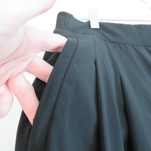 ATHLETA Brooklyn Heights High Rise Pleated Wide Leg Pant in Black - Size 2 P - Picture 5 of 13